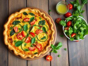 Quiche de Legumes Tropical
