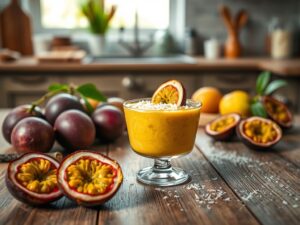 Mousse de Maracujá Tropical
