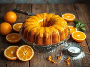 Bolo de Laranja Encantado