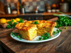 Torta de Batata à Brasileira