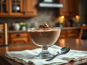 Pudim de Leite com Chocolate Delicioso