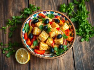 Salada Quente de Bacalhau à Brasileira
