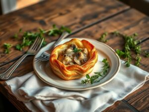 Vol-au-vent de Frango à La Belle Époque