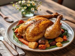Frango Assado com Ervas do Campo