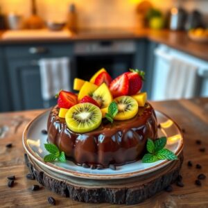 Brigadeirão Tropical: Uma Explosão de Sabor!