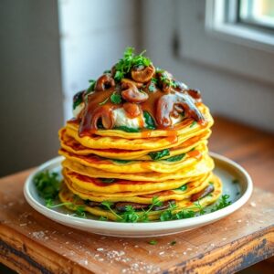 Panquecas Recheadas com Sabor da Terra
